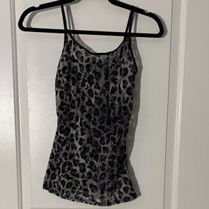 Chic Leopard Print Tank Top